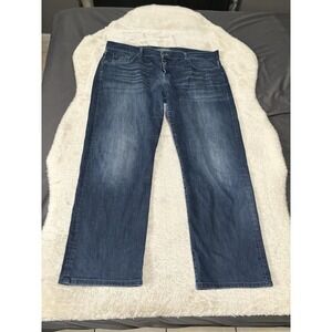 7 For All Mankind Austyn Lux Performance Blue Jeans Size 42x30 Pants Stretch